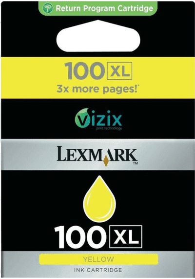 Lexmark 14N1071E 100Xl S405 Sarı Kartuş