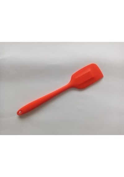 Silikon Spatula Ve Sıyırıcı, Tek Parça Tasarım 1, Turuncu 0