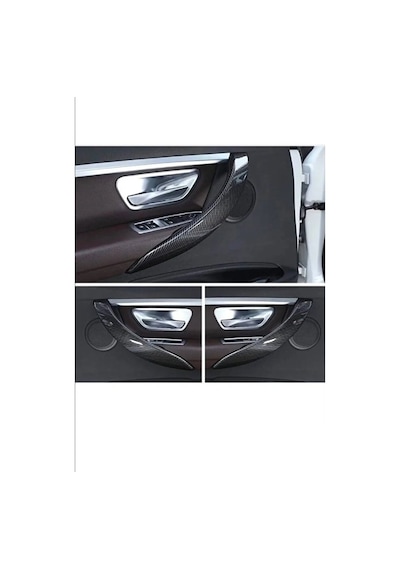 Bmw F30 F32 F34 F36 Uyumlu İç Kapı Kolu Tutamaç Dış Bölümü Karb