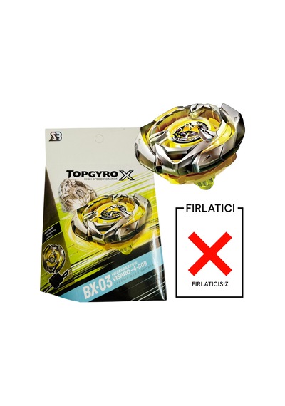 Beyblade Xserisi Bx-03 Rapıdıty Metal -fırlatıcısız Beyblade