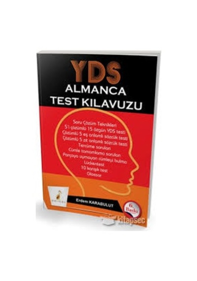 YDS Almanca Test Kılavuzu - Erdem Karabulut - Pelikan Yayınları