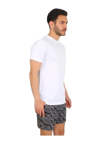 Joma Erkek T-shirt B.yaka Pamuk Evon M 4241102 Beyaz