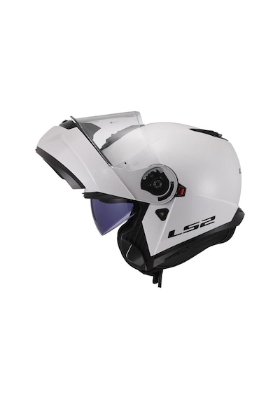 Ls2 Strobe 2 Çene Açılır Motosiklet Kaskı Beyaz