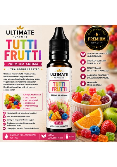 Ultimate Flavors Tutti Frutti Aroma Ultra Concentrated