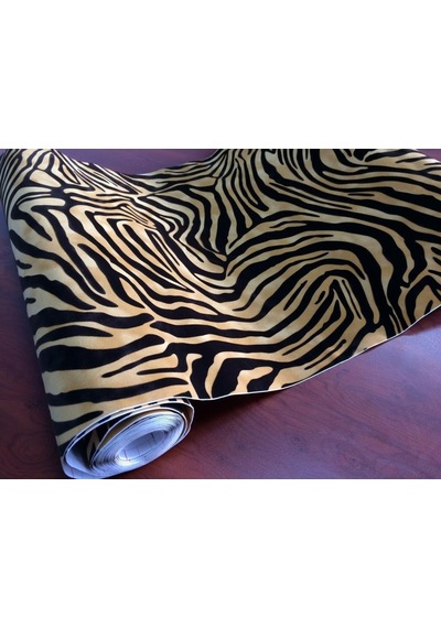 D-C-Fix 303-0200 Kadife Doku Zebra Desen Yapışkanlı Folyo (45Cm X
