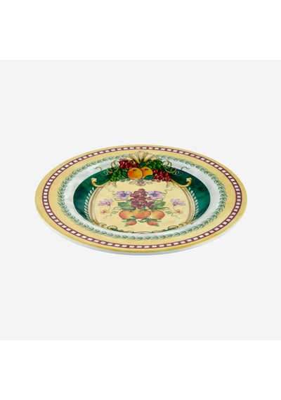 Sarı Melamin Kahvaltı Tabağı 21,5 Cm