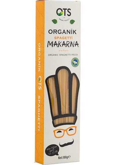 Ots Organik Spagetti Makarna 500 G