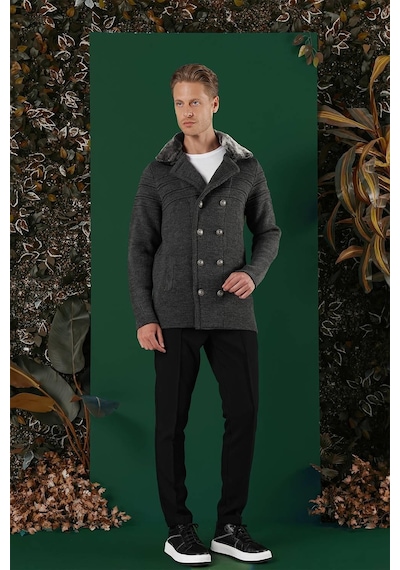 Efor 02 Slim Fit Antrasit Spor Kaban Antrasit