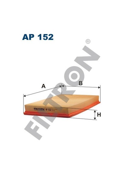 FILTRON AP152 HAVA FİLTRESİ OPEL VECTRA-B 1.6İ 75HP (95-98)