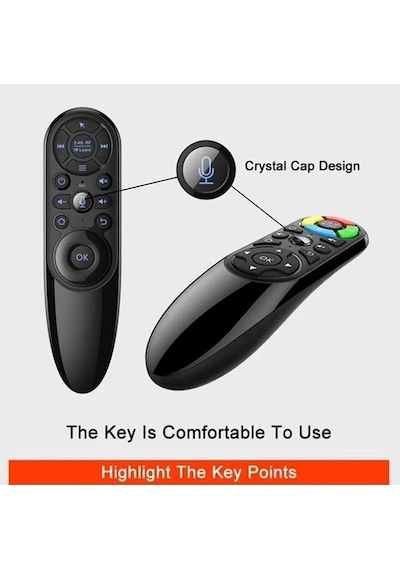 Android Akıllı Uzaktan Kumanda Q9-air Mouse-mikrofonlu 48709432