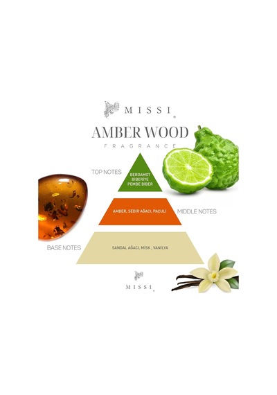 400 Ml Amber Wood Kokulu Kandil Yağı Diğer