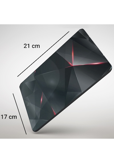Sonictouch Siyah Kaydırmaz Gaming Oyuncu Masaüstü Dikişsiz Mouse Pad/ped Mouse Altlığı 17x21cm
