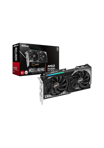 Challenger Amd Radeon Rx 9060 Xt Oc 8gb Gddr6 128 Bit Ekran Kartı