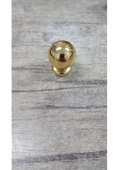 Hırdavatım Özsan Misket Düğme Altın Sarısı (25 Mm)