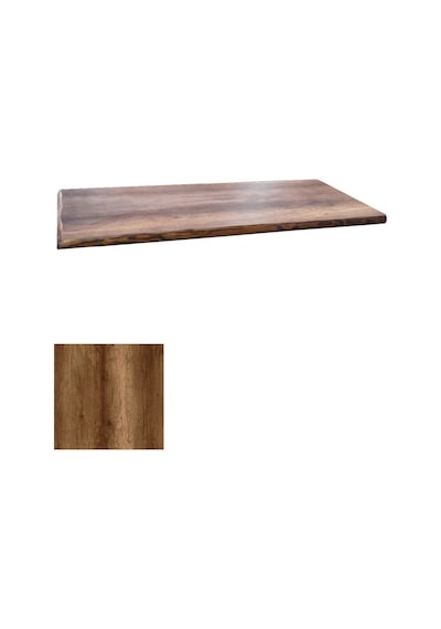Laminat Masif Kenar Masa Tablası 90x160 - Barok Çok Renkli