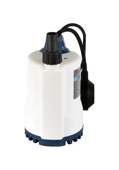 Ypp370a 0.5 Hp Plastik Gövdeli Flatörlü Temiz Az Kirli Atık Su Dalgıç Drenaj Pompası
