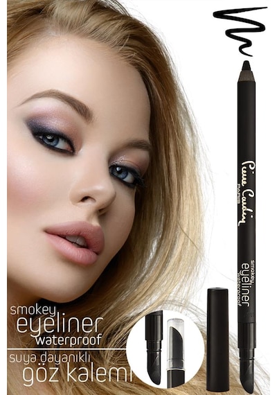 Pierre Cardin Eyeliner Smokey Suya Dayanıklı Siyah Göz Kalemi