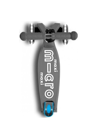 Micro Maxi Deluxe Katlanabilir Volcano Grey Gri Işıklı Scooter MM