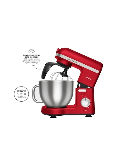 Karaca Mastermaid Chef Pro 1750 W Çift Kollu Stand Mikser