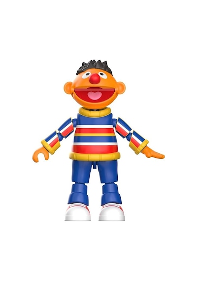 Susam Sokağı Ernie Enrique Blokees Sesame Street Blokees Ernie Enrique Figür Model Kit 14 Cm
