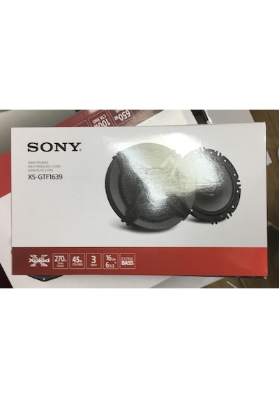 Sony Xs-Gtf1639 270 Watt 16 Cm Yuvarlak Oto Hoparlör