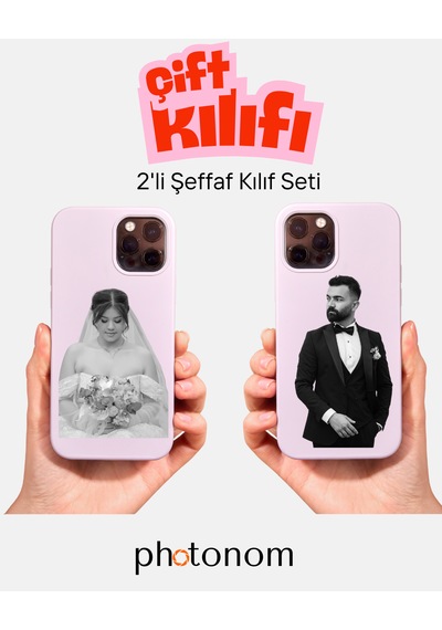 Sevgili Özel Çift Kılıf Seti 2 Adet Kılıf