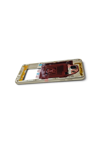 A510 Orta Kasa Galaxy A510 Uyumlu Gold Renk Orta Kasa Çerçeve + Ses Açma On Off Tuş Plastik Kamera Camı Hoparlör Gold