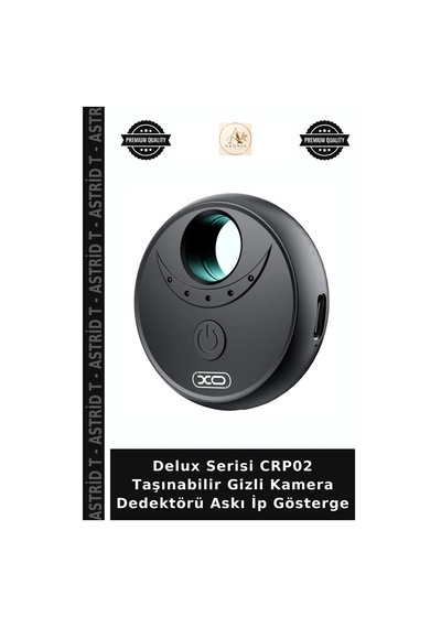 Delux Serisi Crp02 Taşınabilir  Dedektörü Askı İp Gösterge