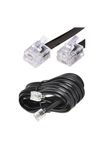 Irenis Adsl Vdsl Modem Kablosu Rj11 Kablo Köken Telefon Kablosu 3 M