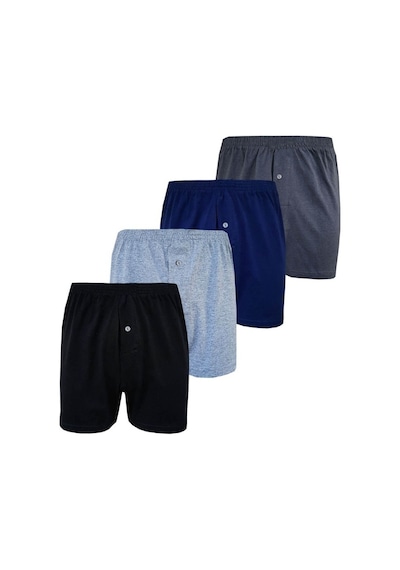 Hepsine Rakip 4Lü Erkek Düğmeli Boxer Ekonomik lu Boxer