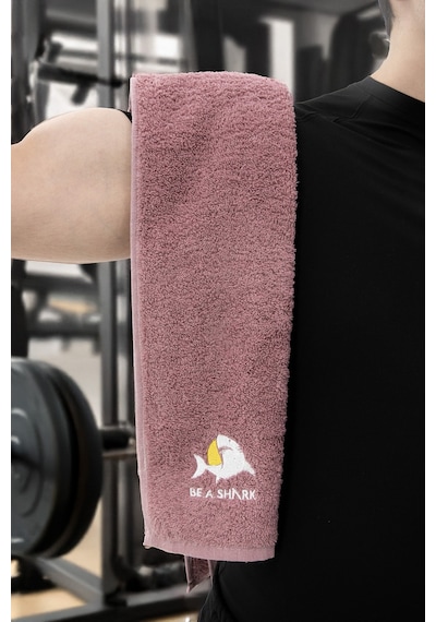 Sporcu Antrenman Havlusu Gym Fitness Plates Boks Tenis Spor Havlu Mürdüm