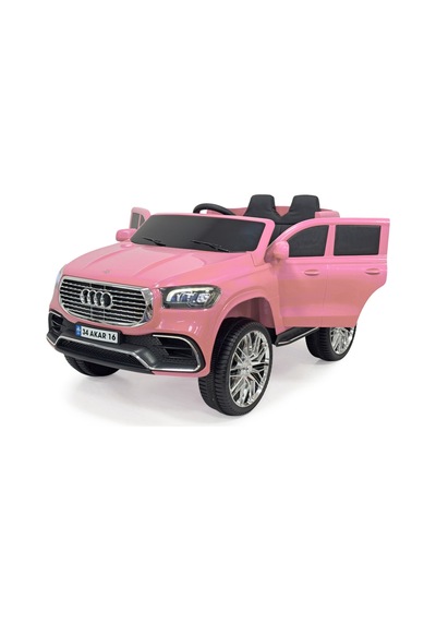 Audi Akülü Araba 0-6 Yaş Pembe