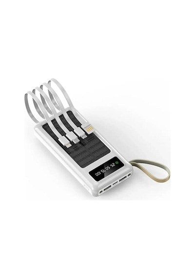 20.000 Mah Powerbank / Solar Güneş Enerjili / Işıklı / Dijital Gö Diğer