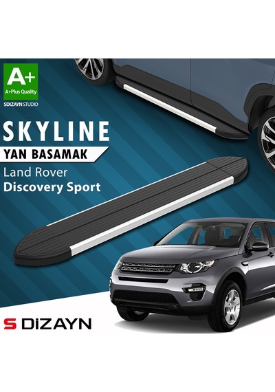S-dizayn Land Rover Discovery Sport Skyline Aluminyum Yan Basamak 183 Cm 2014-2019 A+ Kalite
