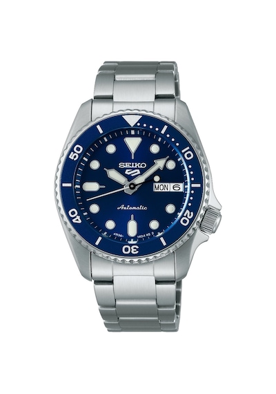 Seıko 5 Sports Skx 38 Mm Street Denim Srpl77k1 Srpl77k Otomatik Kol Saati Metalik Gri