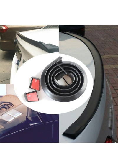 Renault Latitude Uyumlu Bagaj Üstü Ithal Samurai Siyah Spoiler-bagaj Çıtası