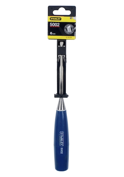 Stanley 0-16-535 İskarpela Mavi 6 MM 5002