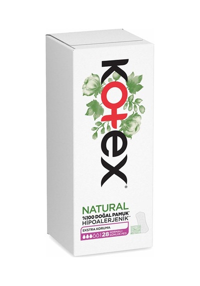Kotex Natural Normal Günlük Ped 28'li - 5 Adet Tarı