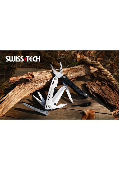 Swisstech 11-ın-1 Multi Tools Açık Gri