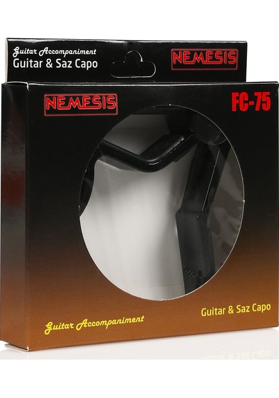 Senses Müzik Nemesis Gitar Kelepçesi Capo + 5 Adet Pena