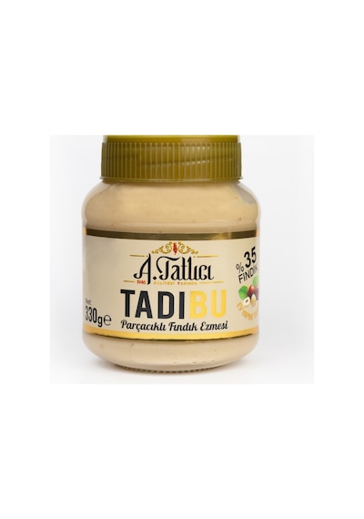 Abdurrahman Tatlıcı Tadıbu Parcacıklı Fındık Kreması 330 G