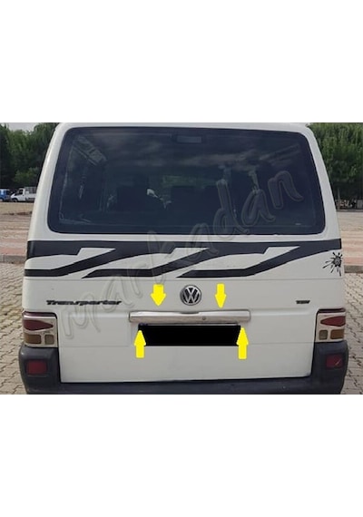 Vw T4 Transporter Krom Bagaj Çıtası 1995-2003 Paslanmaz Çelik N11.4841