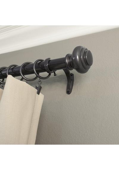 1-inch Urne Mit Fenster Behandlung Rod-set, Bronze, 18 To 36-ınch