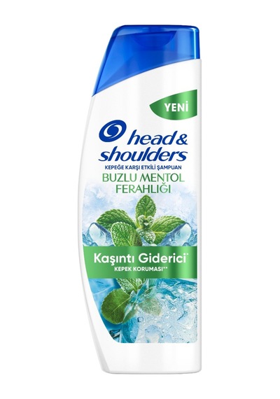 Head & Shoulders Buzlu Mentol Ferahlığı Şampuan 330 Ml 5 Adet