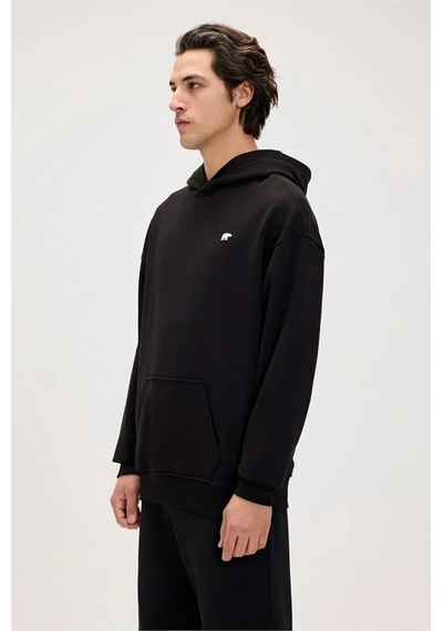 Bad Bear Drake Hoodie Os Siyah Sweatshirt 001