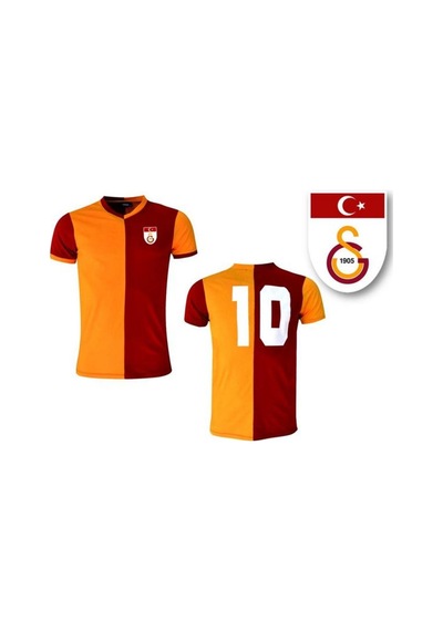 Galatasaray Forma Metin Oktay Hediyelik Kutulu Tshirt 111 Sarı - Kırmızı