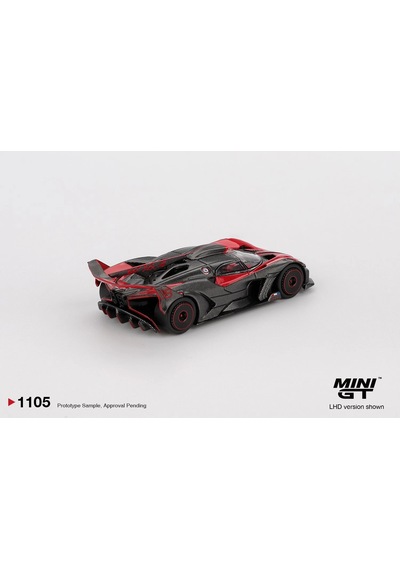 Mini Gt 1105 Bugatti Car Red Ultimate 2026 1/64 Model Araba