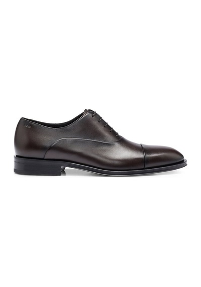 Boss İtalian Yapımı Oxford Ayakkabı Dark Brown Dark Brown