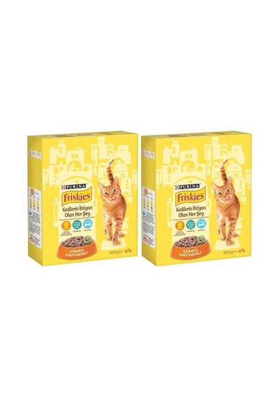 Yetişkin Kediler İçin Kümes Hayvanlı 300 Gram 2li Paket 100 G