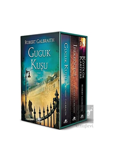 Cormoran Strike Kutulu Özel Set (3 Kitap) Pegasus Yayınları - Pegasus Yayınları